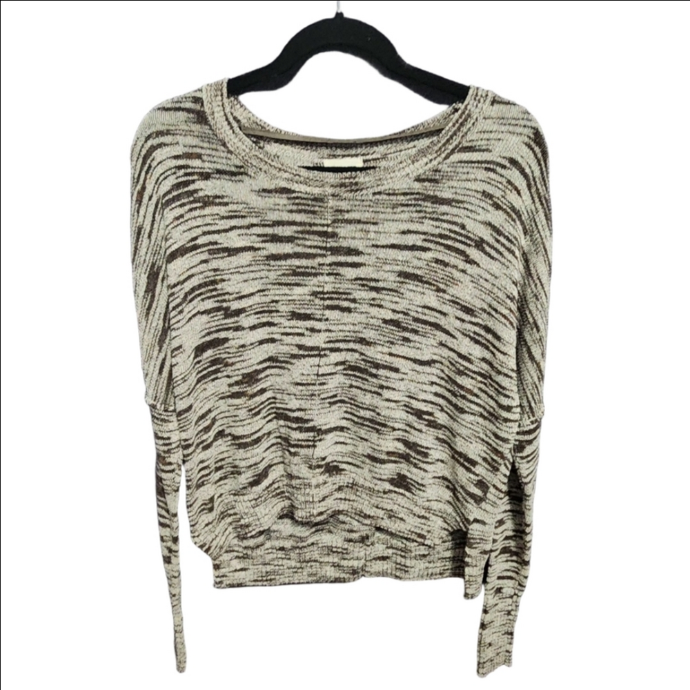 Silence + Noise Textured Knit Sweater